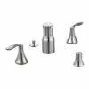 Eva Chrome Two-Handle Bidet Faucet 1 Eva Chrome Two-Handle Bidet Faucet -Hot Sale Moen Store t5220.tif