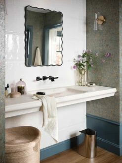 Voss Matte Black Two-handle Wall Mount Bathroom Faucet -Hot Sale Moen Store t6906bl set2.tif