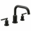 Gibson Matte Black Two-Handle Non-Diverter Roman Tub Faucet 2 Gibson Matte Black Two-Handle Non-Diverter Roman Tub Faucet -Hot Sale Moen Store t961bl.tif