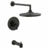 Arris Matte Black Posi-Temp® Tub/Shower 1 Arris Matte Black Posi-Temp® Tub/Shower -Hot Sale Moen Store ts22003bl.tif