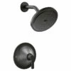 Doux Matte Black Posi-Temp® Eco-Performance Shower -Hot Sale Moen Store ts2202bl.tif