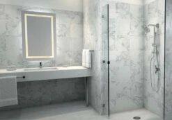 Moen Chrome One-function 6-3/4" Diameter Spray Head Rainshower -Hot Sale Moen Store ts3661nh s176 165212 fullroom.tif