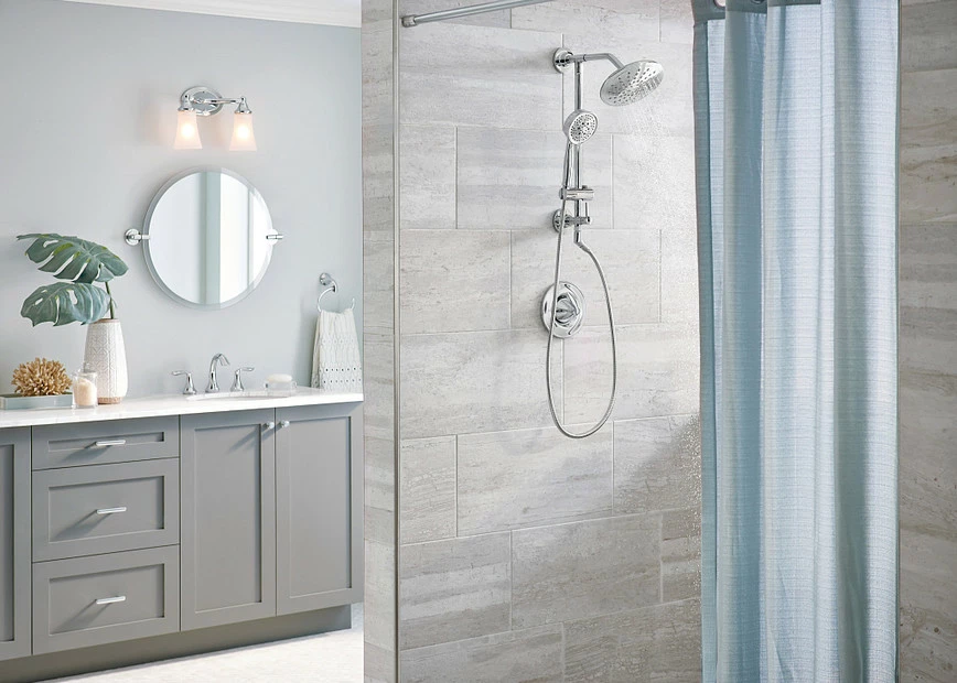 Eva Chrome Two-Handle High Arc Bathroom Faucet 3 Eva Chrome Two-Handle High Arc Bathroom Faucet