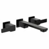 90 Degree Matte Black Two-handle Wall Mount Bathroom Faucet -Hot Sale Moen Store ts6731bl.tif