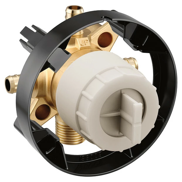 Genta LX Matte Black M-CORE 4 Port Tub/Shower Valve Only 21 Genta LX Matte Black M-CORE 4 Port Tub/Shower Valve Only - Image 19