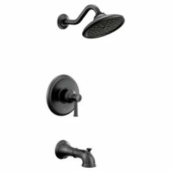 Belfield Matte Black M-CORE 2 Series Tub/shower