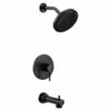 Align Matte Black M-CORE 3-Series Tub/Shower 1 Align Matte Black M-CORE 3-Series Tub/Shower -Hot Sale Moen Store ut3293bl.tif