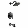 Belfield Matte Black M-CORE 3 Series Tub/shower 2 Belfield Matte Black M-CORE 3 Series Tub/shower -Hot Sale Moen Store ut3313bl.tif
