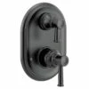 Belfield Matte Black M-CORE With Transfer M-CORE Transfer Valve Trim 2 Belfield Matte Black M-CORE With Transfer M-CORE Transfer Valve Trim -Hot Sale Moen Store ut3322bl.tif