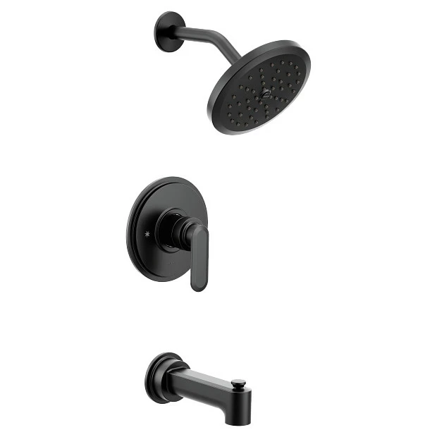 Greenfield Matte Black M-CORE 3 Series Tub/shower 3 Greenfield Matte Black M-CORE 3 Series Tub/shower