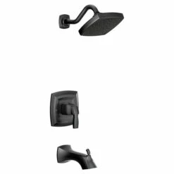 Voss Matte Black M-CORE 3 Series Tub/shower