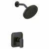 Rizon Matte Black M-CORE 3-Series Shower Only