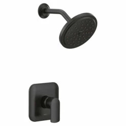 Rizon Matte Black M-CORE 3-Series Shower Only