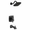 Voss Matte Black M-CORE 2 Series Tub/shower 2 Voss Matte Black M-CORE 2 Series Tub/shower -Hot Sale Moen Store ut4693epbl.tif