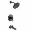 Doux Matte Black M-CORE 2-Series Tub/Shower -Hot Sale Moen Store uts2203epbl.tif