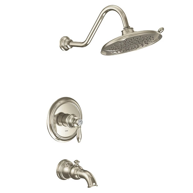 Weymouth Polished Nickel M-CORE 2-Series Tub/Shower 3 Weymouth Polished Nickel M-CORE 2-Series Tub/Shower