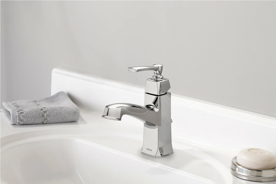 Conway Chrome One-Handle High Arc Bathroom Faucet 3 Conway Chrome One-Handle High Arc Bathroom Faucet