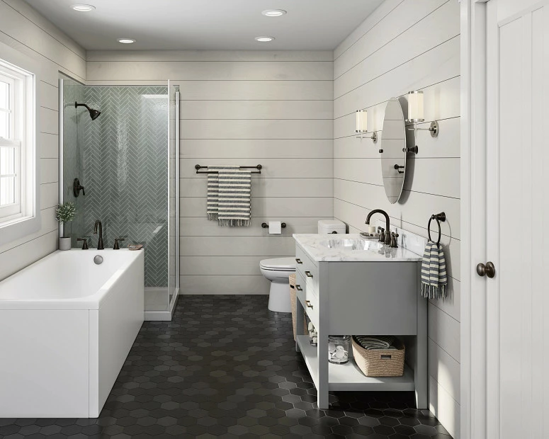 Banbury Mediterranean Bronze Two-Handle High Arc Roman Tub Faucet 5 Banbury Mediterranean Bronze Two-Handle High Arc Roman Tub Faucet - Image 3