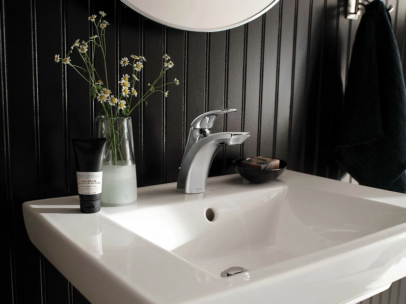 Zarina Chrome One-Handle High Arc Bathroom Faucet 4 Zarina Chrome One-Handle High Arc Bathroom Faucet - Image 2