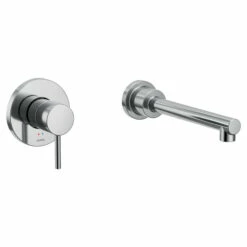Align Chrome One-handle Non Diverter Wallmount Tub Filler