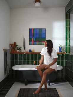 Align Brushed Gold One-handle Non Diverter Wallmount Tub Filler 26 Align Brushed Gold One-handle Non Diverter Wallmount Tub Filler -Hot Sale Moen Store wt391bg lifestyle1.tif