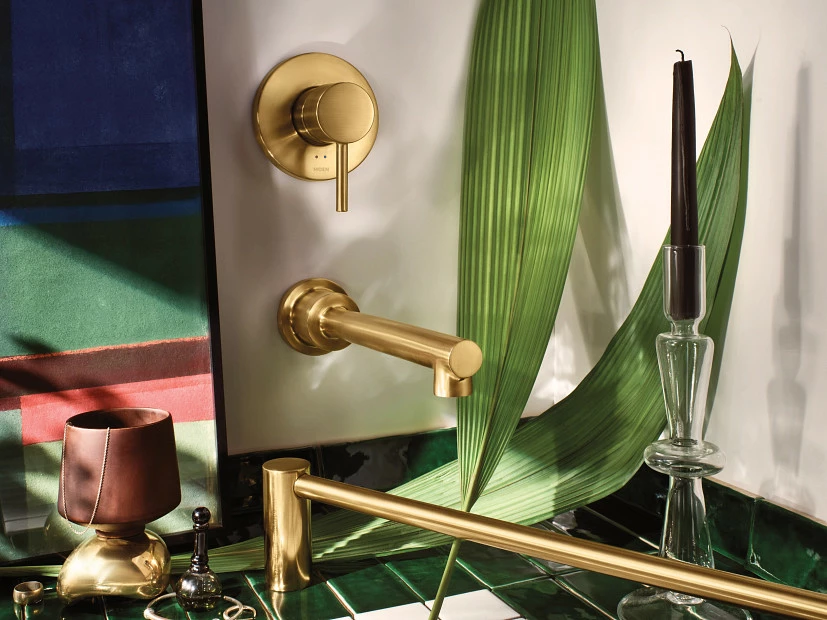 Align Brushed Gold One-handle Non Diverter Wallmount Tub Filler 22 Align Brushed Gold One-handle Non Diverter Wallmount Tub Filler - Image 20