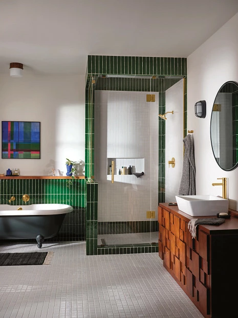 Align Brushed Gold One-handle Non Diverter Wallmount Tub Filler 20 Align Brushed Gold One-handle Non Diverter Wallmount Tub Filler - Image 18