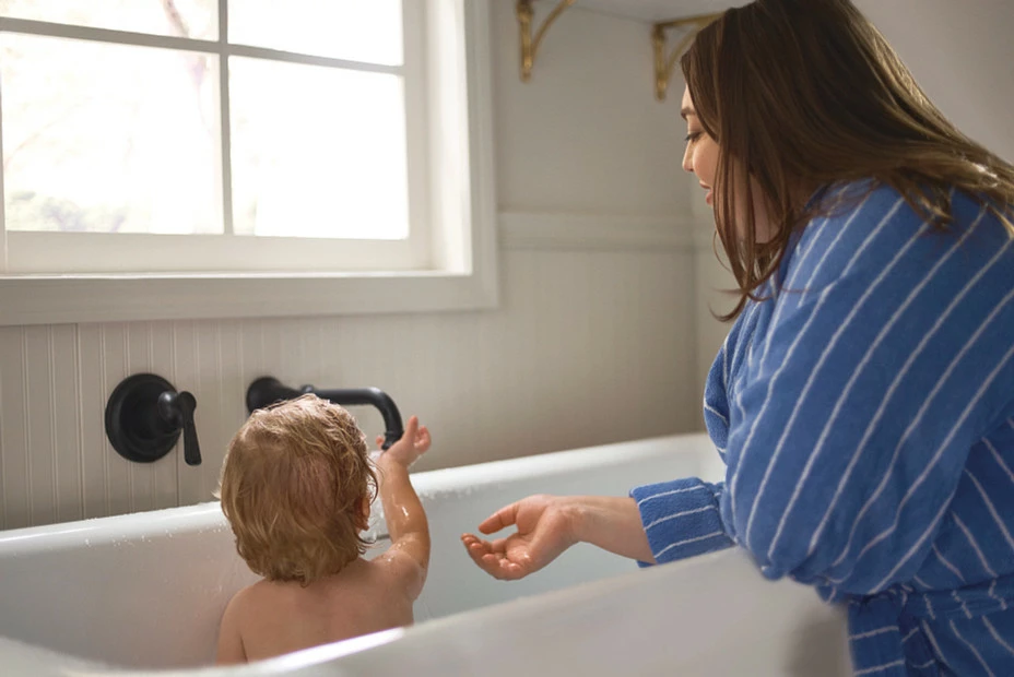 Colinet Matte Black One-handle Non Diverter Wallmount Tub Filler 4 Colinet Matte Black One-handle Non Diverter Wallmount Tub Filler - Image 2