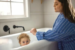 Colinet Matte Black One-handle Non Diverter Wallmount Tub Filler 33 Colinet Matte Black One-handle Non Diverter Wallmount Tub Filler -Hot Sale Moen Store wts44501bl lifestyle8.tif