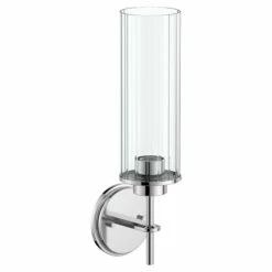 Greenfield Chrome One Globe Bath Light