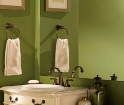 Kingsley Wrought Iron Two-Handle High Arc Bathroom Faucet